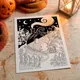 Cozy Halloween Monochrome Coloring Bundle