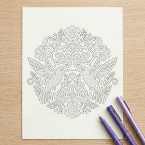 Fineliners technique