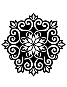Mandala Monochrome página 2