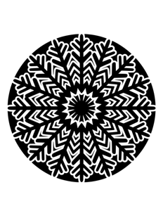Mandala Monochrome página 13
