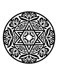 Mandala Monochrome página 31