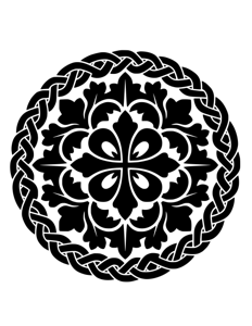 Mandala Monochrome página 37