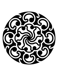 Mandala Monochrome página 44
